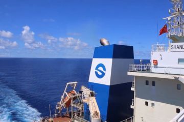 918博天堂集团股份船员大洋上送来新春祝福